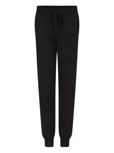 Loulou De Saison Hespero Lds Drawstring Trousers In Black