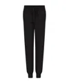 Loulou De Saison Hespero Lds Drawstring Trousers In Black