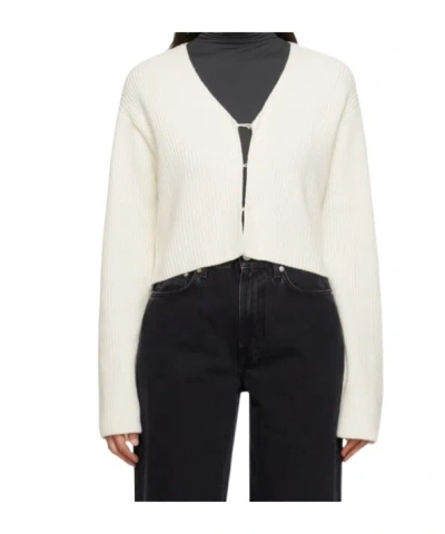 Loulou De Saison Hidra Cardigan In White