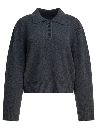 Loulou De Saison "homere Lds" Cashmere Sweater In Black