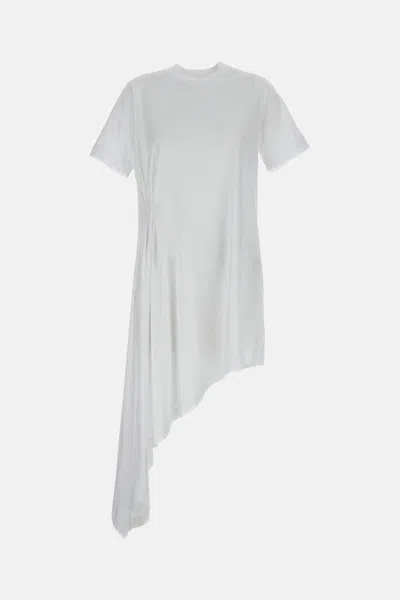 Loulou De Saison 'igari' T-shirt Dress In White