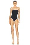 Loulou De Saison Itak One Piece Swimsuit In Blue