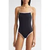 Loulou De Saison Itak One-piece Swimsuit In Black