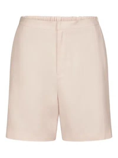 Loulou De Saison Ivan Elasticated Shorts In Pink