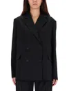 Loulou De Saison Jacket Donau Lds In Black