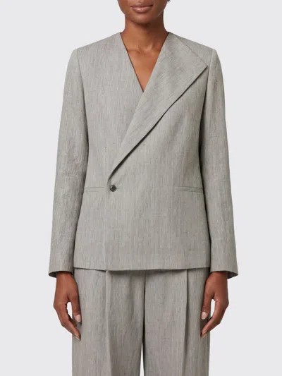 Loulou De Saison Jacket Woman  In Gray