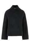 Loulou De Saison Jackets And Vests In Black