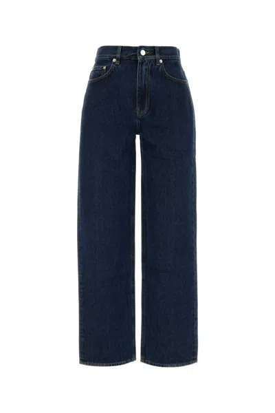 Loulou De Saison Samur Lds Straight Leg Jeans In Blue