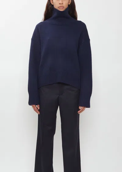 Loulou De Saison Jonah Cashmere Turtleneck Sweater In Blue