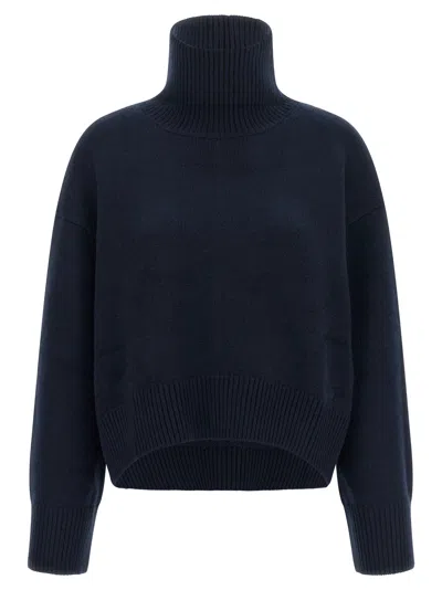 Loulou De Saison 'jonah' Turtleneck Sweater In Blue