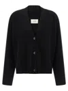 Loulou De Saison 'kaia' Cardigan In Black
