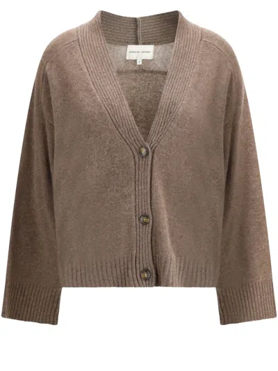 Loulou De Saison Kaia Cardigan In Brown