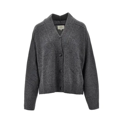 Loulou De Saison 'kaia' Cashmere Cardigan In Gray