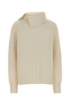 Loulou De Saison Ivory Cashmere Cecil Sweater In Multi