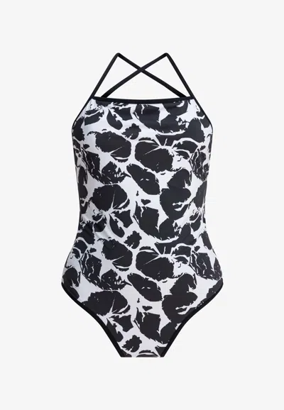 LOULOU DE SAISON KORKEM ONE-PIECE PRINTED SWIMSUIT