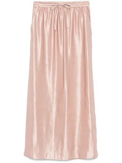 Loulou De Saison Liam Maxi Skirt In Petal Rose