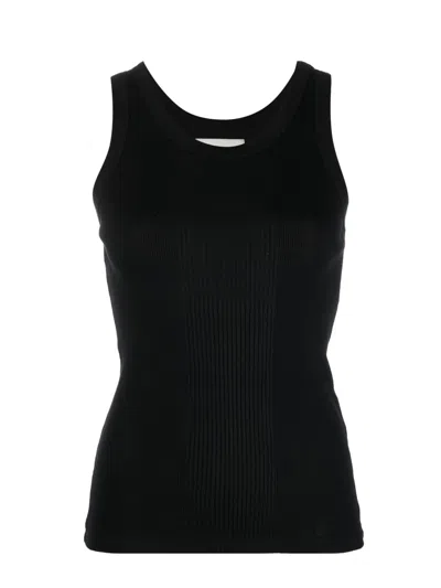 Loulou De Saison Limba Tank Top Woman Black