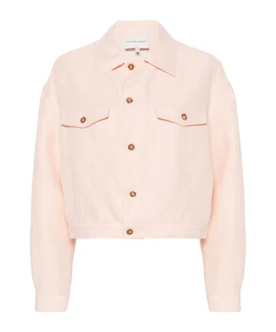 Loulou De Saison Long-sleeved Jacket In Pink