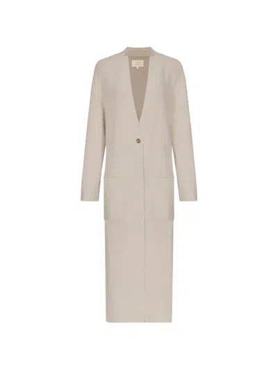 Loulou De Saison Longline Cardigan In Pink