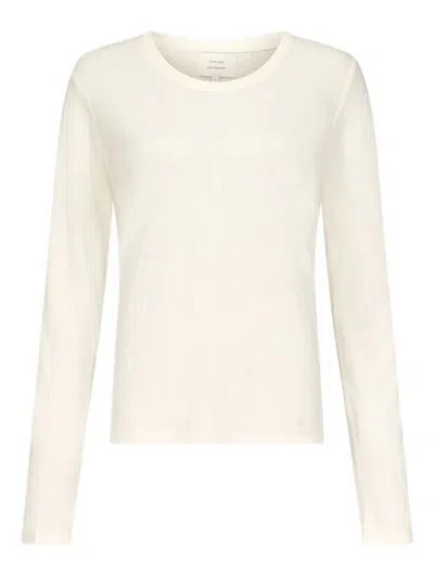 Loulou De Saison Longsleeve Top In White