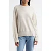 Loulou De Saison Loulou Studio Anaa Cashmere Sweater In Oat Melange