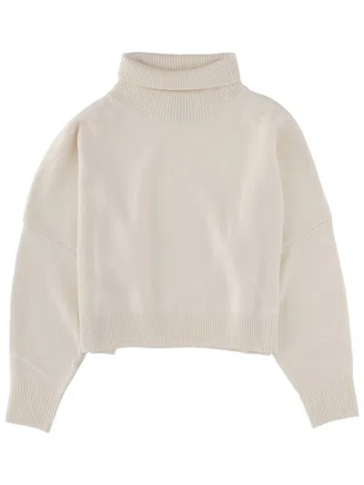 Loulou De Saison Luke Stand Collar Knitwear In Multi