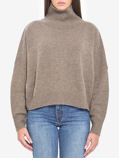 Loulou De Saison Luke Turtleneck In Gray