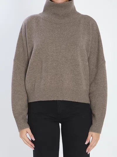 Loulou De Saison Luke Turtleneck In Gray