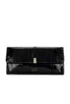 Loulou De Saison Lydian Clutch Bag In Black