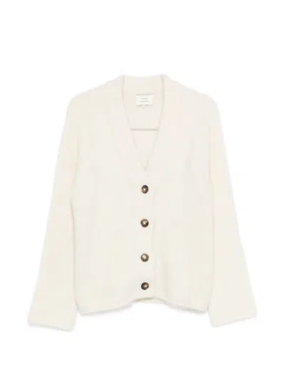 Loulou De Saison Lynn Alpaca-blend Cardigan In White