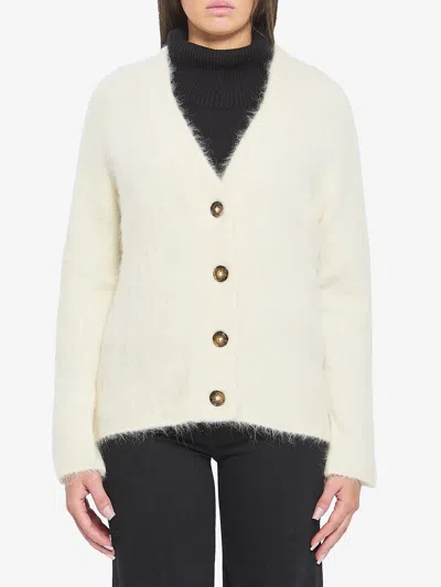 Loulou De Saison Lynn Cardigan In White