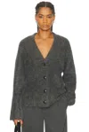 Loulou De Saison Lynn Sweater In Gray