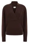 Loulou De Saison Makela Cashmere Sweater In Brown