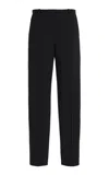 Loulou De Saison Malka Wool Pants In Black
