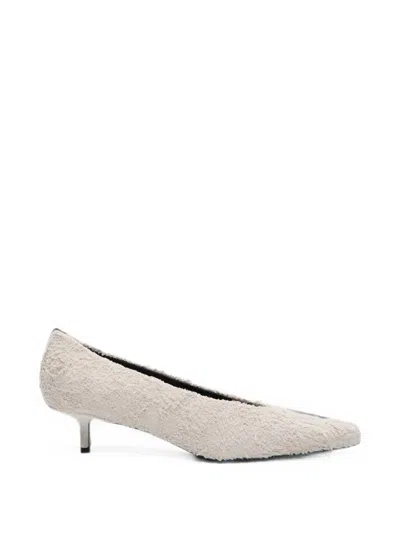 Loulou De Saison Marthe Textured Pumps In Neutral