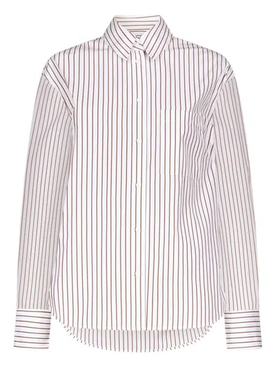 Loulou De Saison Maud Striped Shirt In Multi