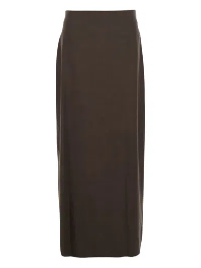 LOULOU DE SAISON MIDI PENCIL SKIRT