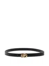 Loulou De Saison Minar Buckled Belt In Black
