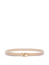 Loulou De Saison Minar Leather Belt In Neutral