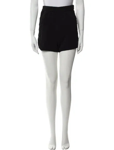 Pre-owned Loulou De Saison Mini Shorts W/ Tags In Black