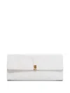 Loulou De Saison Mohini Ostrich-effect Leather Clutch Bag In Pattern