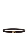 Loulou De Saison Morgan Buckled Belt In Black