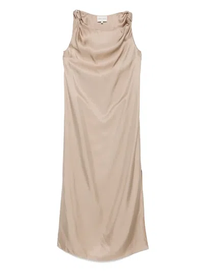 Loulou De Saison Moun Dress Woman Beige