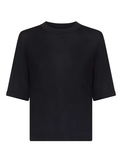Loulou De Saison Nala Short-sleeve T-shirt In Black