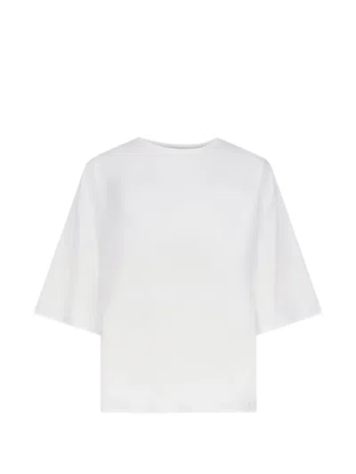 Loulou De Saison Osis Lds Oversized Boxy-cut T-shirt In White