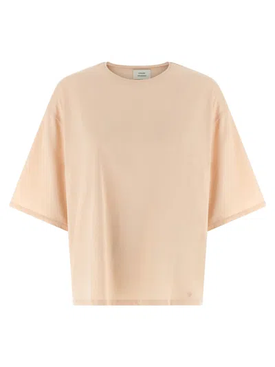 Loulou De Saison Oversized Cotton T-shirt In Brown