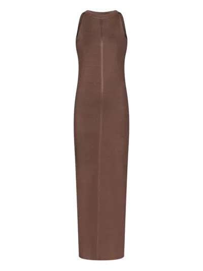 Loulou De Saison Pablo Dress Woman Brown