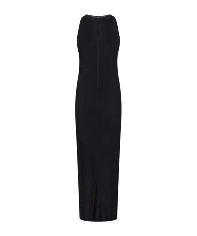 Loulou De Saison Icaria 01 Loose-fit Midi Dress In Green