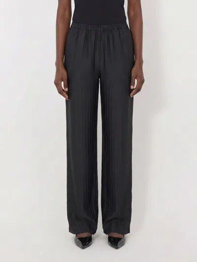 Loulou De Saison Pants Woman  In Black