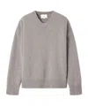 Loulou De Saison Pia Cashmere Sweater In Gray